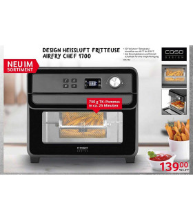 آون سرخ کن پیشرفته کاسو آلمان CASO AirFry Chef 1700